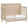 M15901TPE,Babyletto,Palma Mid-Century 4-in-1 Convertible Crib w/Toddler Bed Conversion in Taupe