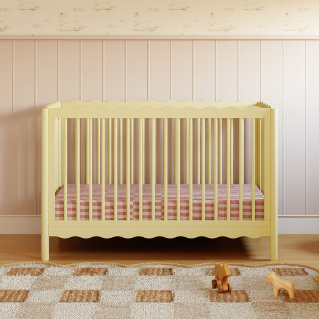 M27901PY,Babyletto,Swell 4-in-1 Convertible Crib w/Toddler Conversion Kit in Pale Yellow