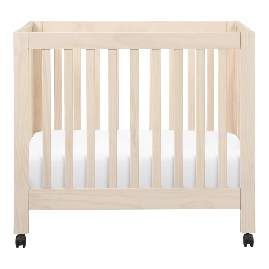 M6698NX,Babyletto,Origami Mini Crib in Washed Natural