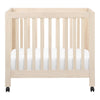 M6698NX,Origami Mini Crib in Washed Natural