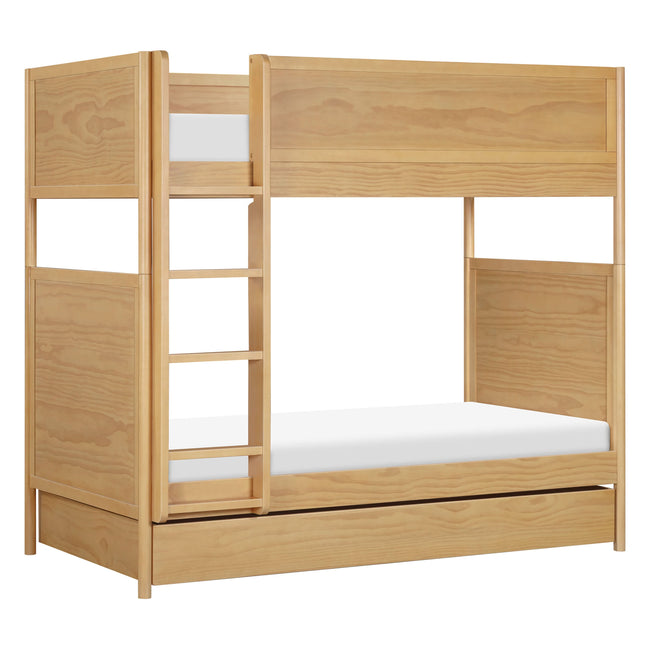 M25973HY,Babyletto Kids,Twin Storage Trundle Bed in Honey