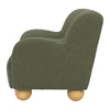 M31903POB,Babyletto Kids,Swoops Kids Chair in Performance Olive Boucle