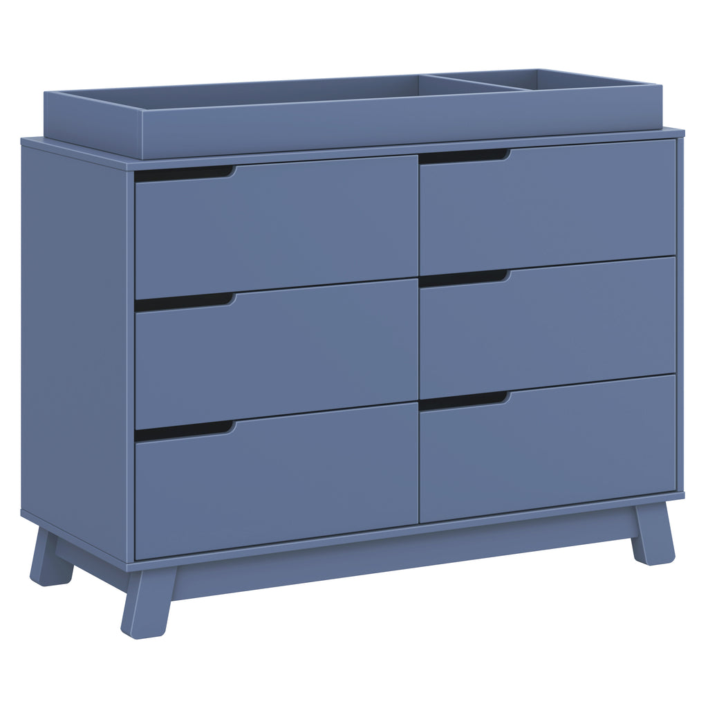 M4216CVB,Hudson 6-Drawer Double Dresser  Assembled in Cove Blue