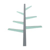 M4626GMT,Babyletto,Spruce Tree Bookcase in Grey and Cool Mint