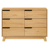 M4216HY,Babyletto,Hudson 6-Drawer Double Dresser  Assembled in Honey