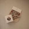 MBC-206, Organic Cotton Muslin Burp Cloth 2-Pack