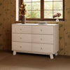 M32526NX,Babyletto,Hudson Modern 6-Drawer Assembled Double Dresser in Washed Natural