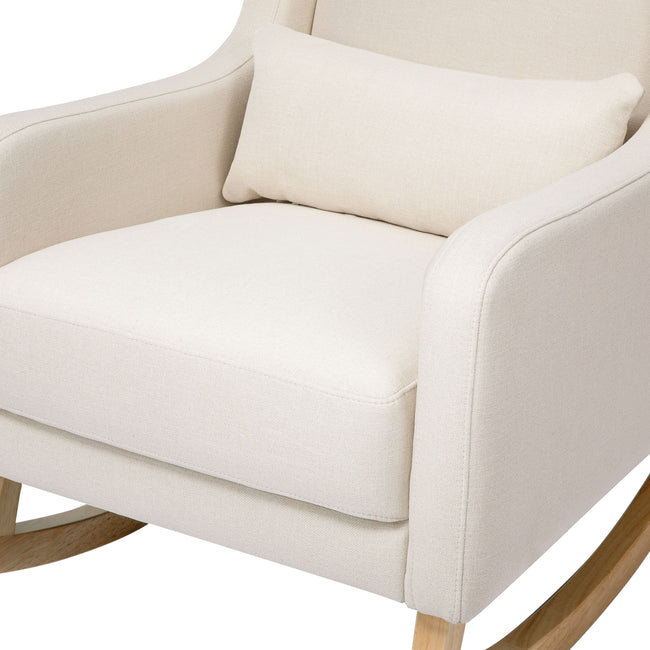 M20687PNETL,Babyletto,Kai Rocker in Performance Natural Eco-Twill w/Light Legs