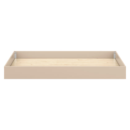 M25973TPE,The MDB Family,Twin Storage Trundle Bed in Taupe