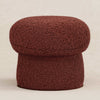 M31585RT,Babyletto Kids,Mini Mushroom Pouf in Rouge Teddy Loop