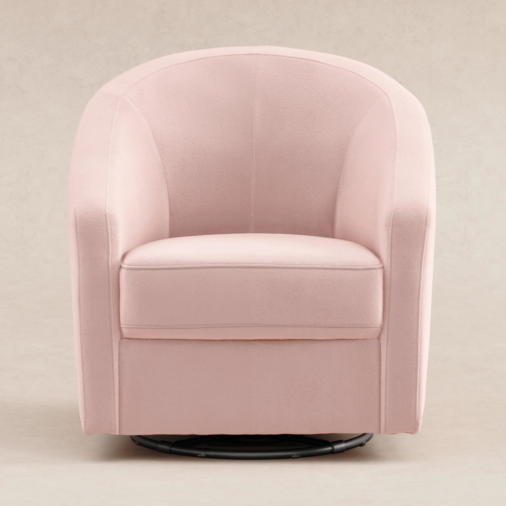 M5887BPV,Babyletto,Madison Swivel Glider in Blush Pink Velvet