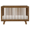 M4201NL,Babyletto,Hudson 3-in-1 Convertible Crib w/Toddler Bed Conversion Kit in Natural Walnut
