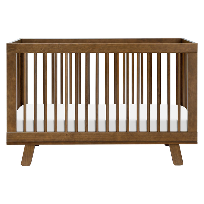 M4201NL,Babyletto,Hudson 3-in-1 Convertible Crib w/Toddler Bed Conversion Kit in Natural Walnut