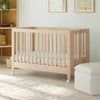 M6601NX,Babyletto,Maki Full-Size Folding Crib w/Toddler Bed Conversion Kit in Washed Natural