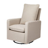 M20987PBEW,Babyletto,Cali Pillowback Swivel Glider in Performance Beach Eco-Weave