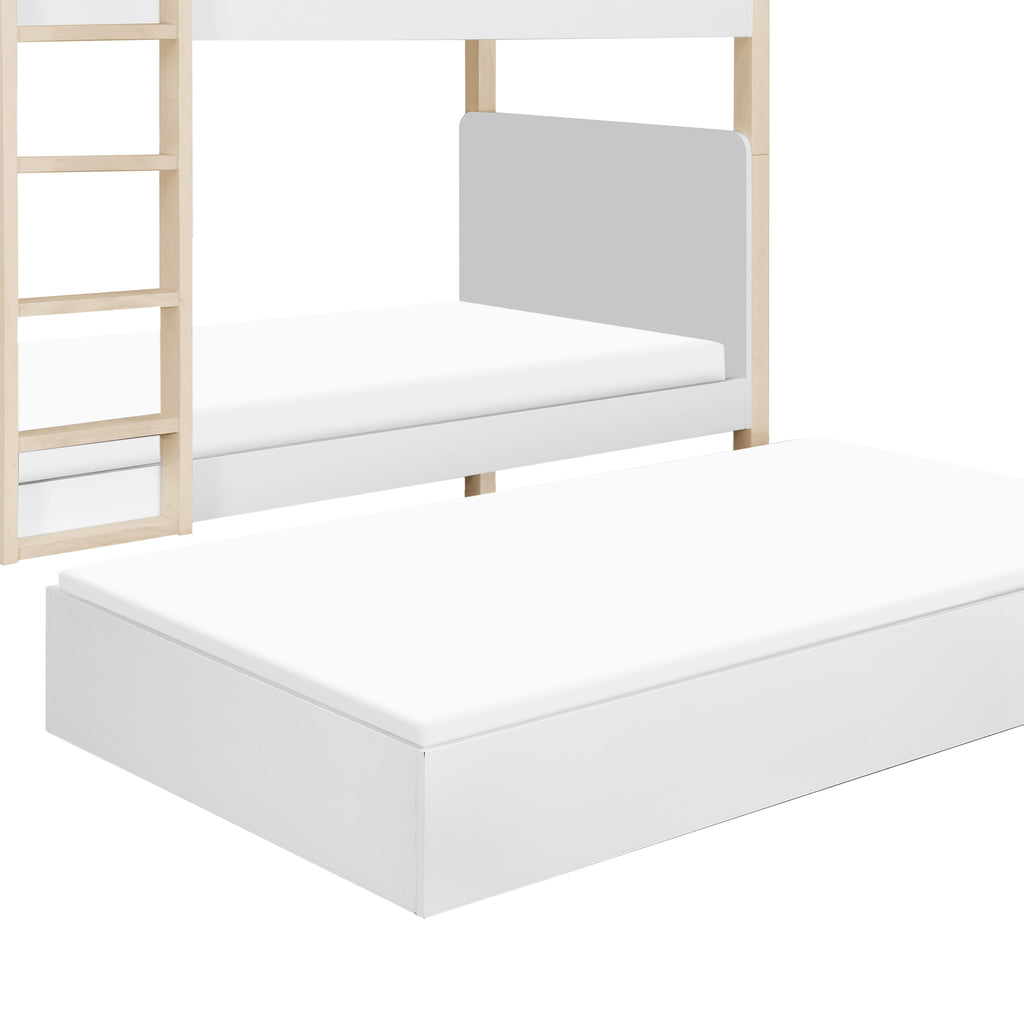 M18494WNX,Babyletto,TipToe Bunk Bed in White and Washed Natural