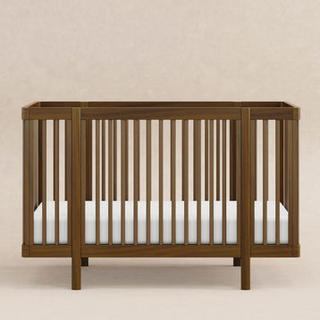 M29880NL,Babyletto,Pogo 8-in-1 Convertible Crib w/All-Stages Conversion Kits in Natural Walnut