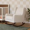 M20687PNET,Babyletto,Kai Rocker in Performance Natural Eco-Twill w/dark legs