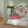 M31171LSHY,Babyletto Kids,Lido Wave Low Loft Twin Bed in Light Sage and Honey