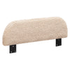 M32099CSG,Babyletto Kids,Upholstered Twin/Full Bed Guardrail in Chai Shearling