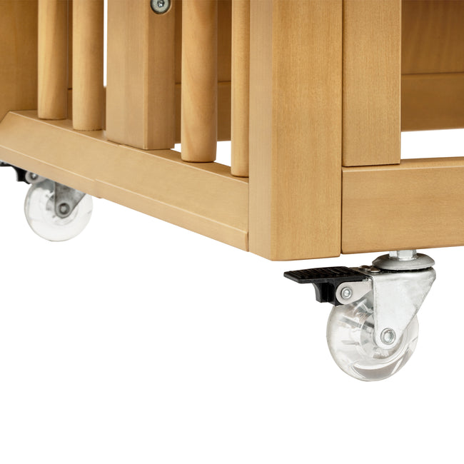 M15980HY,Babyletto,Palma 8-in-1 Convertible All-Stages® Crib w/ Bassinet & Toddler Bed Kits in Honey