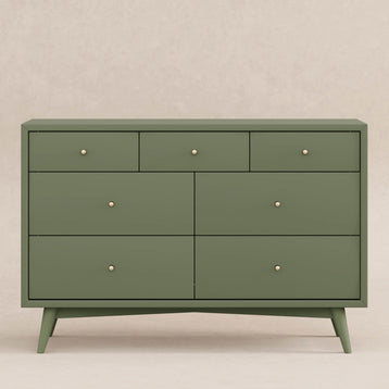 M15916OL,Babyletto,Palma 7-Drawer Double Dresser  Assembled in Olive