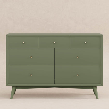 M15916OL,Babyletto,Palma 7-Drawer Double Dresser  Assembled in Olive