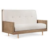 NW15001AY,Nursery Works,Novella Crib w/Toddler Bed Conversion Kit in Stained Ash/Ivory