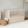 M21601NX,Babyletto,Bento 3-in-1 Convertible Storage Crib w/Toddler Bed Conversion Kit in Washed Natural