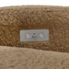 M23188CTSLB,Babyletto,Nami Glider Recliner w/ Electronic Control and USB in Cortado Shearling with Light Wood Base