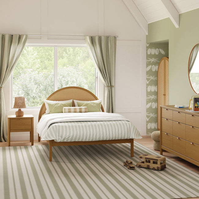M25996HYNC,Babyletto Kids,Bondi Cane Full Bed in Honey