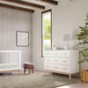 M5826WNX,Babyletto,Scoot 6-Drawer Dresser in White/Washed Natural