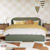 M31296POB,Babyletto Kids,Nara Full Bed in Performance Olive Boucle