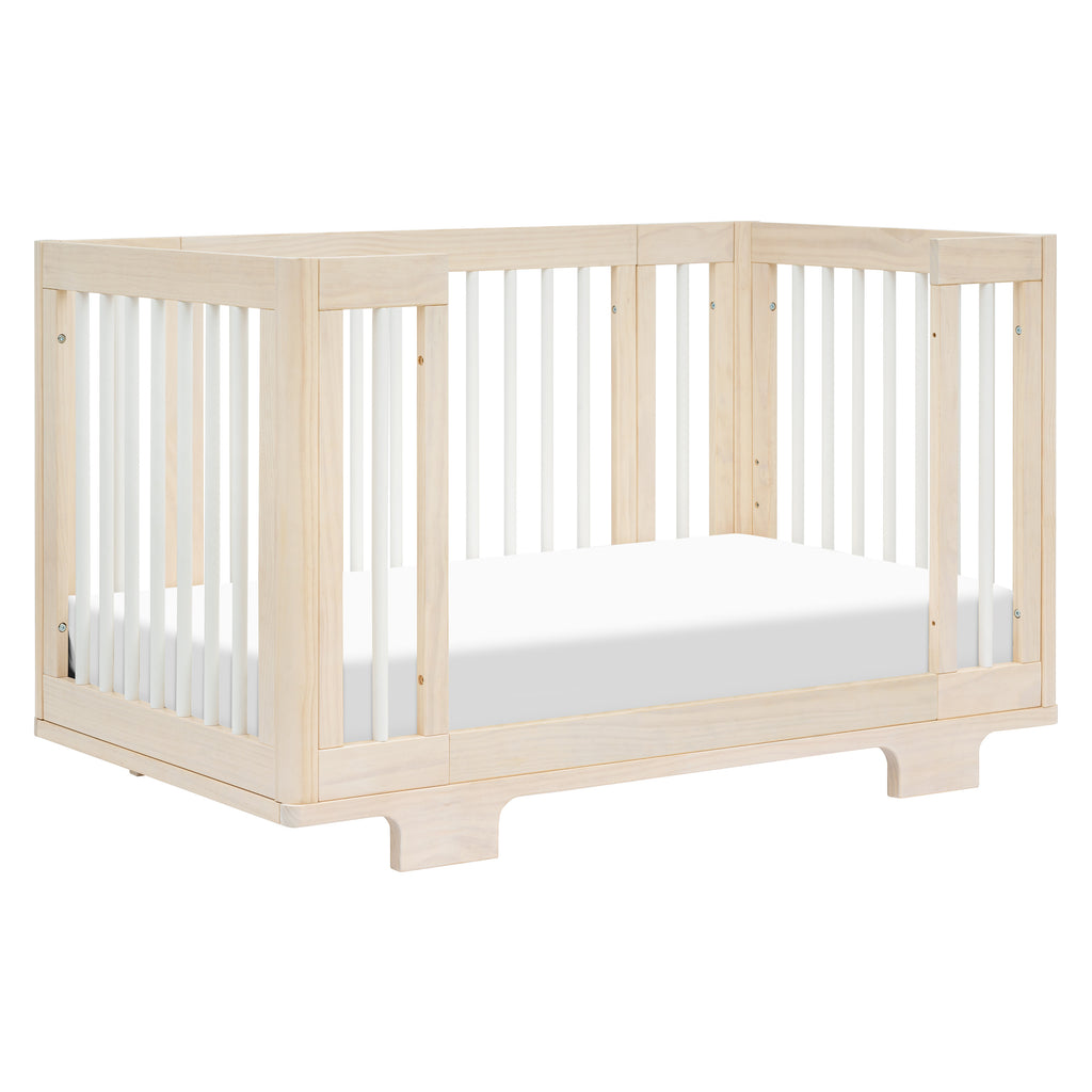 M23401NXW,Babyletto,Yuzu 8-in-1 Convertible Crib w/All-Stages Conversion in Washed Natural/White