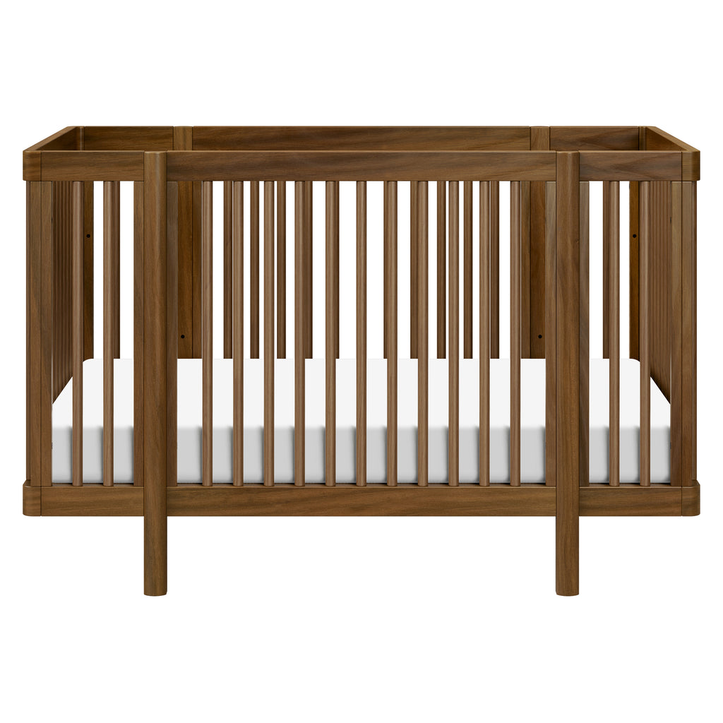 M29880NL,Babyletto,Pogo 8-in-1 Convertible Crib w/All-Stages Conversion Kits in Natural Walnut