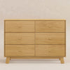 M32526HY,Babyletto,Hudson Modern 6-Drawer Assembled Double Dresser in Honey