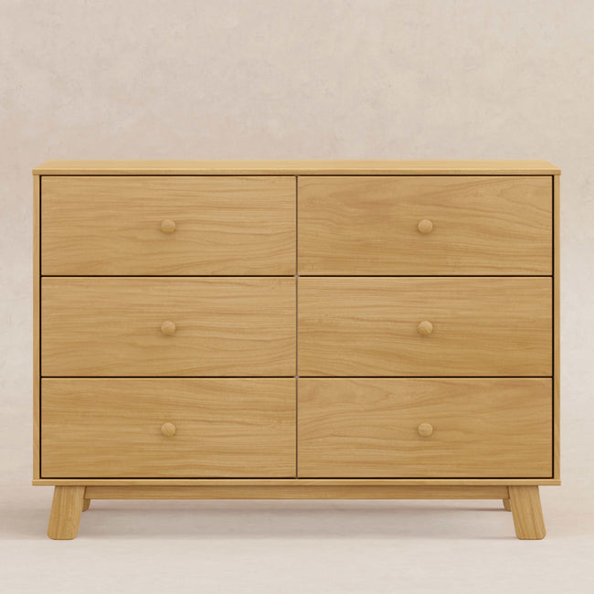 M32526HY,Babyletto,Hudson Modern 6-Drawer Assembled Double Dresser in Honey