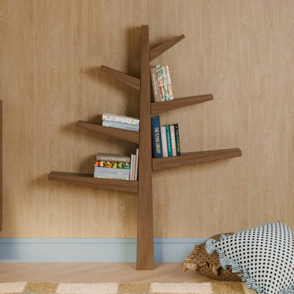 M4626NL,Babyletto Kids,Spruce Tree Bookcase in Natural Walnut