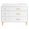 M0619W,The MDB Family,Universal Wide Removable Changing Tray in White Finish