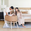 M26834GCLB,Babyletto,babyletto x GATHRE Capsule Bassinet in Camel