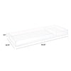 NW25419CK,Nursery Works,Acrylic Changing Tray in Clear Acrylic