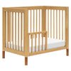 M12998HYVTL,Babyletto,Gelato 4-in-1 Convertible Mini Crib and Twin bed in Honey with Vegan Tan Leather Feet