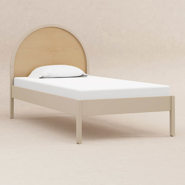 M30269TPESH,Babyletto Kids,Moab Twin Bed in Taupe/Ash