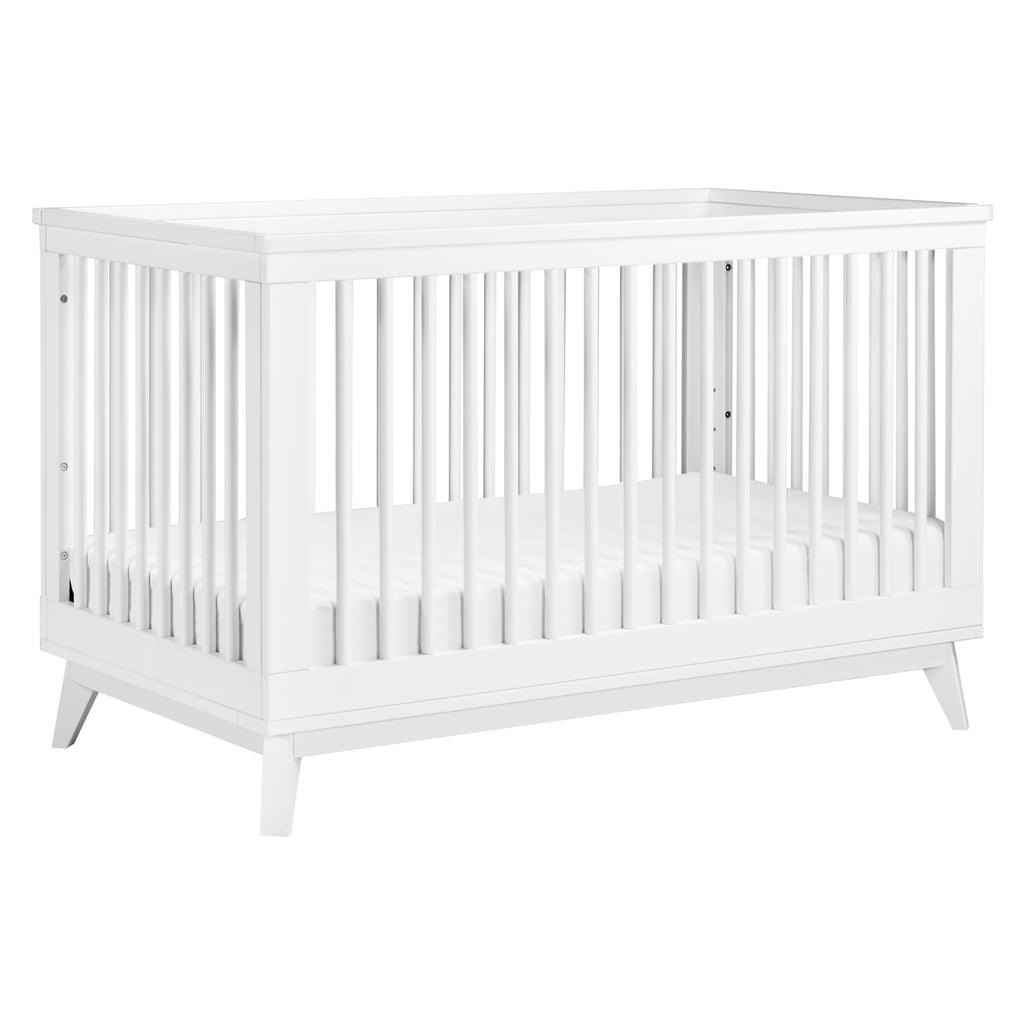 M5801W,Babyletto,Scoot 3-in-1 Convertible Crib w/Toddler Bed Conversion Kit in White