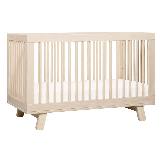 M4201NX,Babyletto,Hudson 3-in-1 Convertible Crib w/Toddler Bed Conversion Kit in Washed Natural