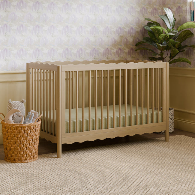 M27901WP,Babyletto,Swell 4-in-1 Convertible Crib w/Toddler Conversion Kit in Washed Pine