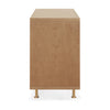 NW15026AY,Nursery Works,Novella 6-Drawer Dresser in Stained Ash/Ivory Finish