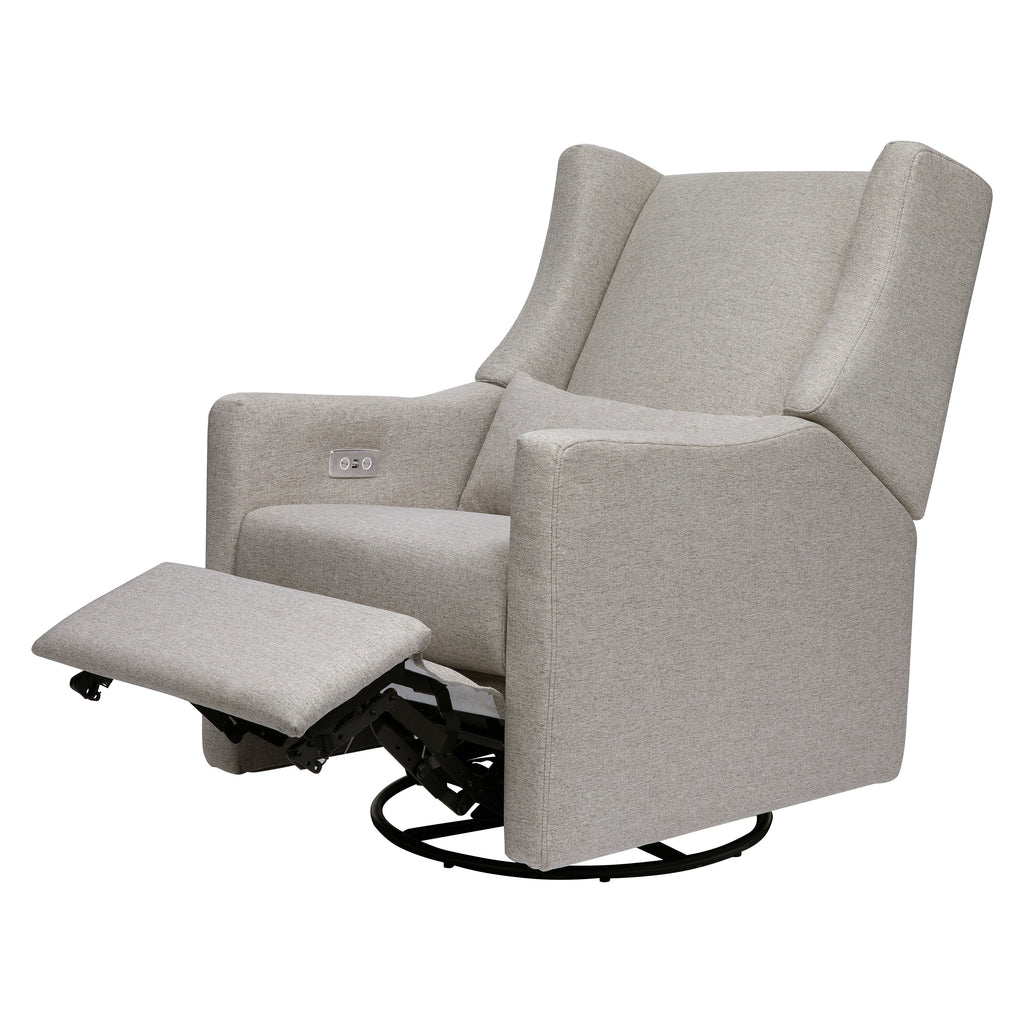 M11288PGEW,Kiwi Glider Recliner w/ Electronic Control and USB in Performance Grey Eco-Weave