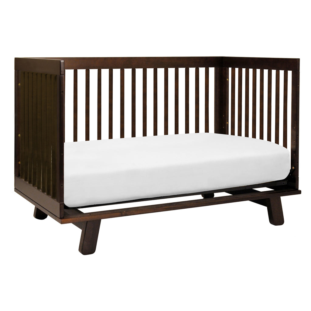 M4201Q,Hudson 3-in-1 Convertible Crib w/Toddler Bed Conversion Kit in Espresso Finish