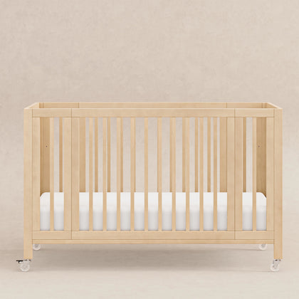 M30880BD,Babyletto,Rolli 9-in-1 Convertible All-Stages® Crib w/ Bassinet & Toddler Bed Kits in Blonde